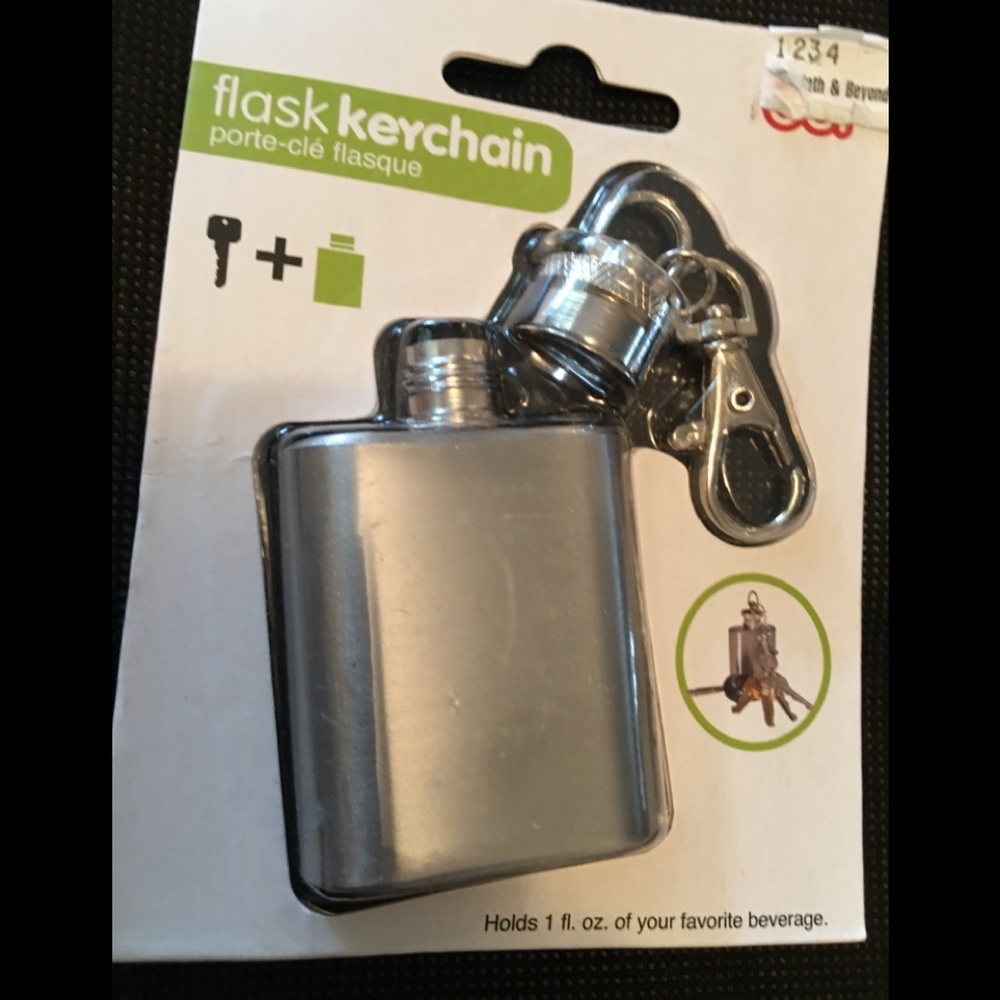 Flask Keychain